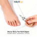 Meditop Heavy-Duty Toe Nail Clipper | Stainless Steel Gold Finish | 5.5 inch Professional Pedicure Tool