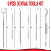 6 PCS Teeth Cleaning Tools Set for Personal & Pet Oral Care Use