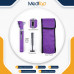Purple Mini Ear Otoscope Ear Torch, 4X Magnification, Diagnostic Ear Scope with LED, Ear Wax, Ear Canal