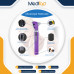 Purple Mini Ear Otoscope Ear Torch, 4X Magnification, Diagnostic Ear Scope with LED, Ear Wax, Ear Canal
