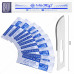 10x Scalpel Carbon Steel Blade# 10 for Sterile Handle #3