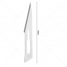10x Scalpel Carbon Steel Blade# 11 for Sterile Handle#3