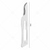 10x Scalpel Carbon Steel Blade# 15 for Sterile Handle#3