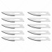 10x Scalpel Carbon Steel Blade# 23 for Sterile Handle#4