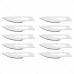 10x Scalpel Carbon Steel Blade# 24 for Sterile Handle#4