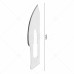 10x Scalpel Carbon Steel Blade# 24 for Sterile Handle#4