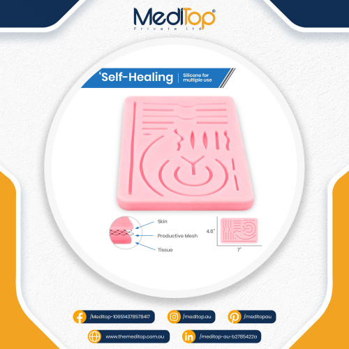Suture Practice Training Human Skin Model Neuro Surgery Pad For Medical Students