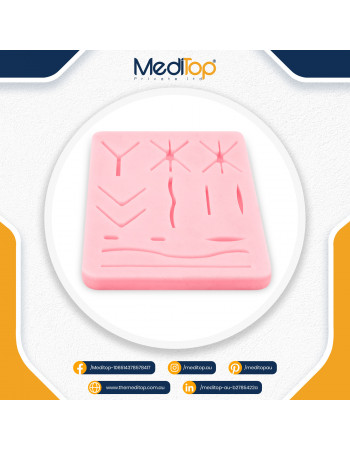 Veterinary Suture Practice Pad – 3-Layer Human Skin Simulation Model for Medical & Student Training