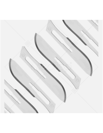 Meditop Surgical Scalpel Kit – 10x Sterile Carbon Steel Blades #10  Handle #3