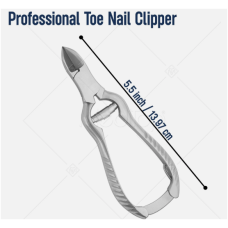 Toe Nail Clipper – Heavy Duty Stainless Steel Cutter for Thick Nails | Meditop