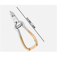 Gold-Coated Heavy Duty Toe Nail Clipper – Large Stainless Steel Cutter for Thick Nails | Meditop