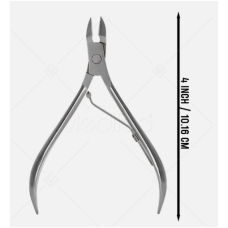 Professional Stainless Steel Cuticle Nipper – Precision Nail Trimmer for Manicure & Pedicure