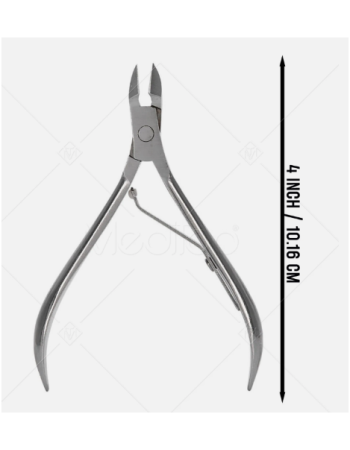 Professional Stainless Steel Cuticle Nipper – Precision Nail Trimmer for Manicure & Pedicure