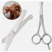 Professional Pet Grooming Scissors – 4.5" Curved Ball Tip Razor Edge