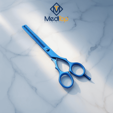 Barber Salon Hairdressing Scissors Thinning Hair Cutting Sharp Shears 6" Blue