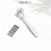 White Foot File | 20-Blade Callus Remover for Smooth Feet