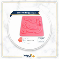 Professional Practice Suture Pad Human Skin Model Ear-Suture-Pad for Medical Students