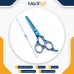 Barber Salon Hairdressing Scissors – 6.5" Blue Thinning Hair Cutting Shears for Professionals & Home Use