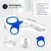 Blue Utility scissor 5.5"