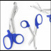 EMT Medical Utility Scissors 5.5 , Multicolor Surgical Bandage Cutting Shears