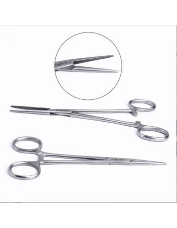 Hemostat Forceps Picking Locking Clamps Fishing Surgical Veterinary Instruments