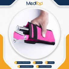 Pink Mini Ear Otoscope Ear Torch, 4X Magnification, Diagnostic Ear Scope with LED, Ear Wax, Ear Canal