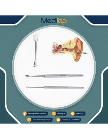 Professional Ear wax Removal Stainless Steel Earpick Doctor's Best Earwax Cleaner Tool