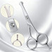 Professional Pet Grooming Scissors – 4.5" Curved Ball Tip Razor Edge