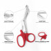 Red Utility scissor 5.5"