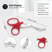 Red Utility scissor 5.5"