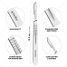Scalpel Handle No. 4 with 10x #22 Surgical Blades – Stainless Steel Handle & Sterile Carbon Blades by Meditop
