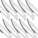 Scalpel Handle No. 4 with 10x #23 Blades – Sterile Carbon Steel Surgical Set with Stainless Steel Handle