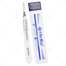 Surgical Scalpel Stainless Steel Handle no 4 suitable with Scalpel Blades no. 20, 21, 22, 23, 24 