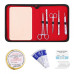 Suture Practice Kit (White) with Plain Silicone Pad – Complete Medical Suturing Kit for Students & Training Use