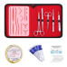 Suture Practice Kit White with 14-Wound Silicone Pad – Complete Surgical Training Kit for Medical & Veterinary Students