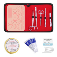 Suture Practice Kit White with 27 Wound Silicone Pad – Advanced Surgical Suturing Training Kit for Medical, Dental & Veterinary Students
