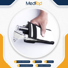 White Mini Ear Otoscope Ear Torch, 4X Magnification, Diagnostic Ear Scope with LED, Ear Wax, Ear Canal